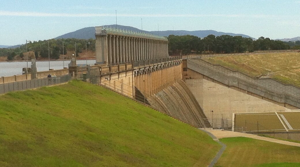Hume Dam is just a short drive from Albury NSW. A historic site. You can enjoy a walk across the dam wall.