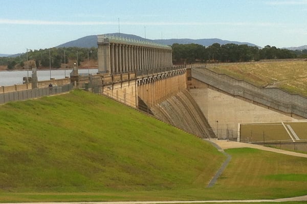 Hume Dam is just a short drive from Albury NSW. A historic site. You can enjoy a walk across the dam wall.