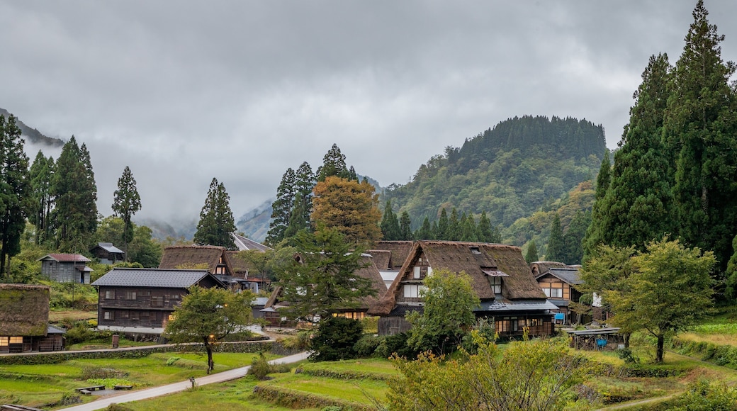 Ainokura which includes a small town or village