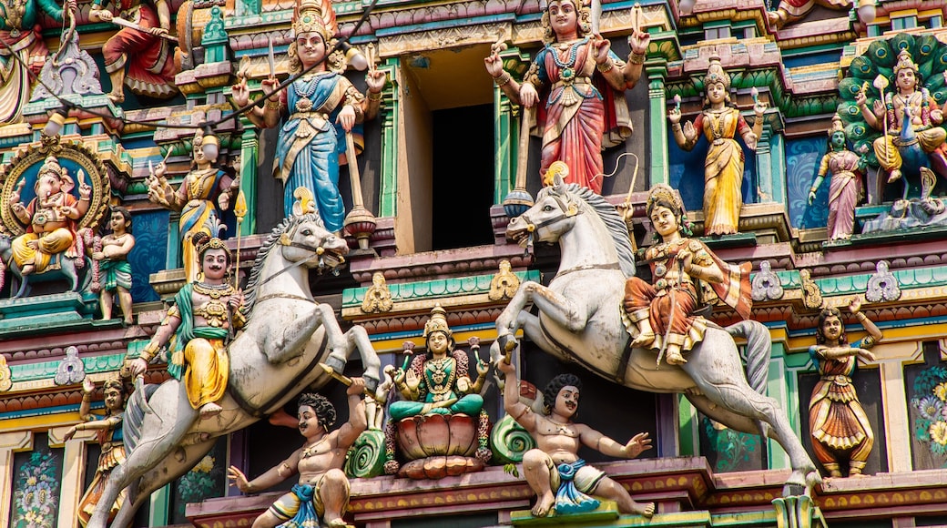 Sri Maha Mariamman Temple featuring heritage elements