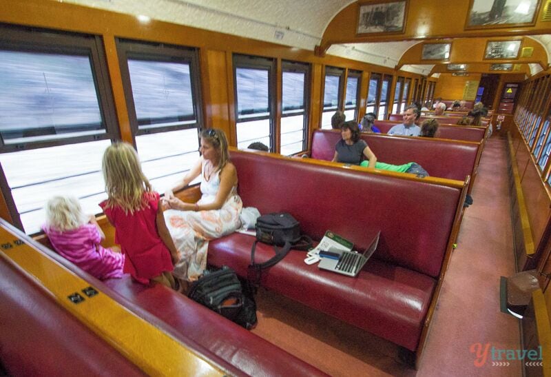 One of best things to do in Cairns is ride the Kuranda Scenic Railway. It's a 90 minute journey that takes you down the mountain to Cairns passing waterfalls, scenic lookouts and over old bridges.

Catch the Skyrail up the mountain from Cairns and then catch the train back down. Or, vice versa.