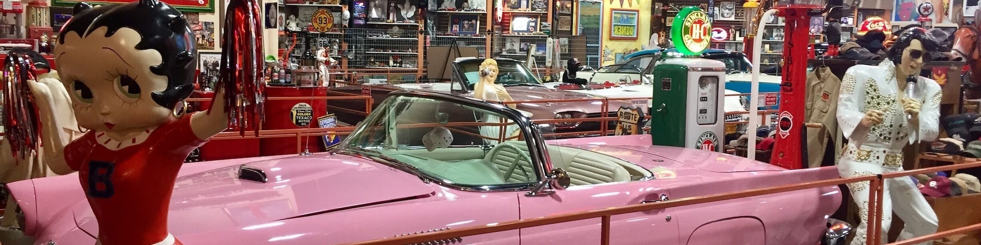 Fun place to stop for a stretch and a bite to eat while traveling I40.