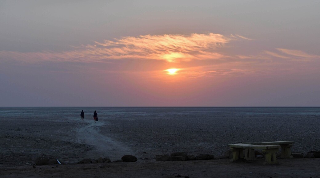 Sunrise at the beautiful Rann