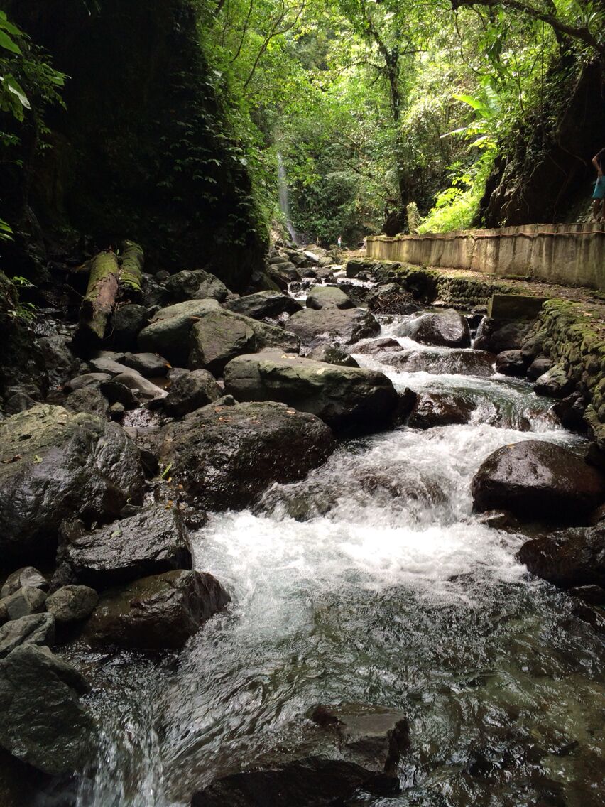 Brook near the Mother Falls in San Luis, Aurora, Philippines. Clear drinkable water! :D #water #brook #river #falls #bodyofwater #rocks