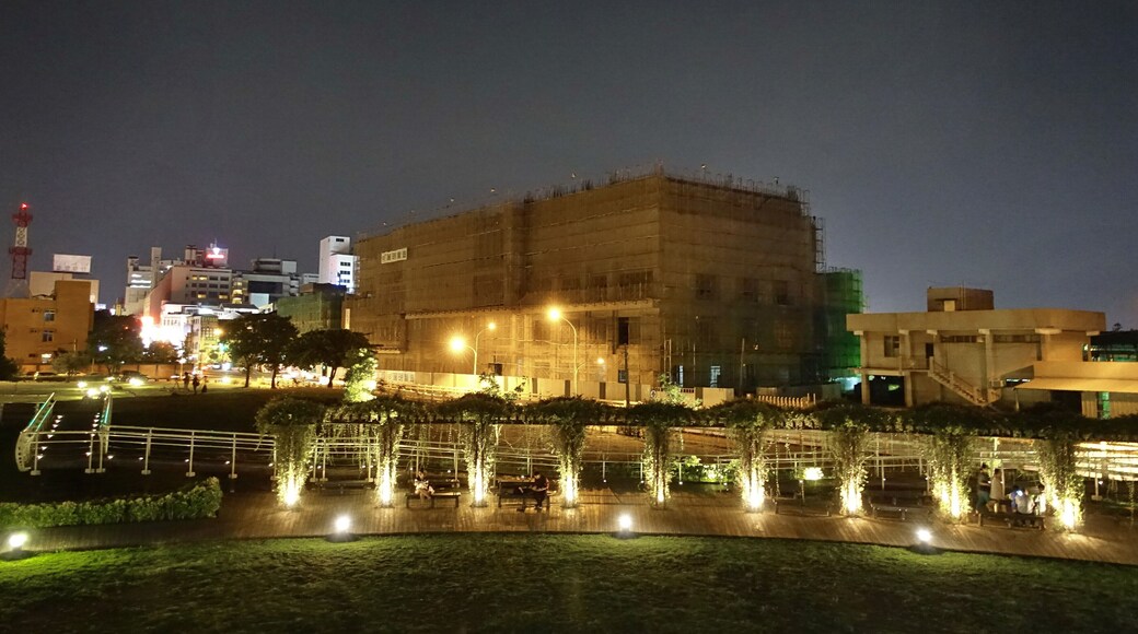 Showtimes Cinema under construction, Chiayi City, Taiwan.