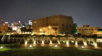 Showtimes Cinema under construction, Chiayi City, Taiwan.