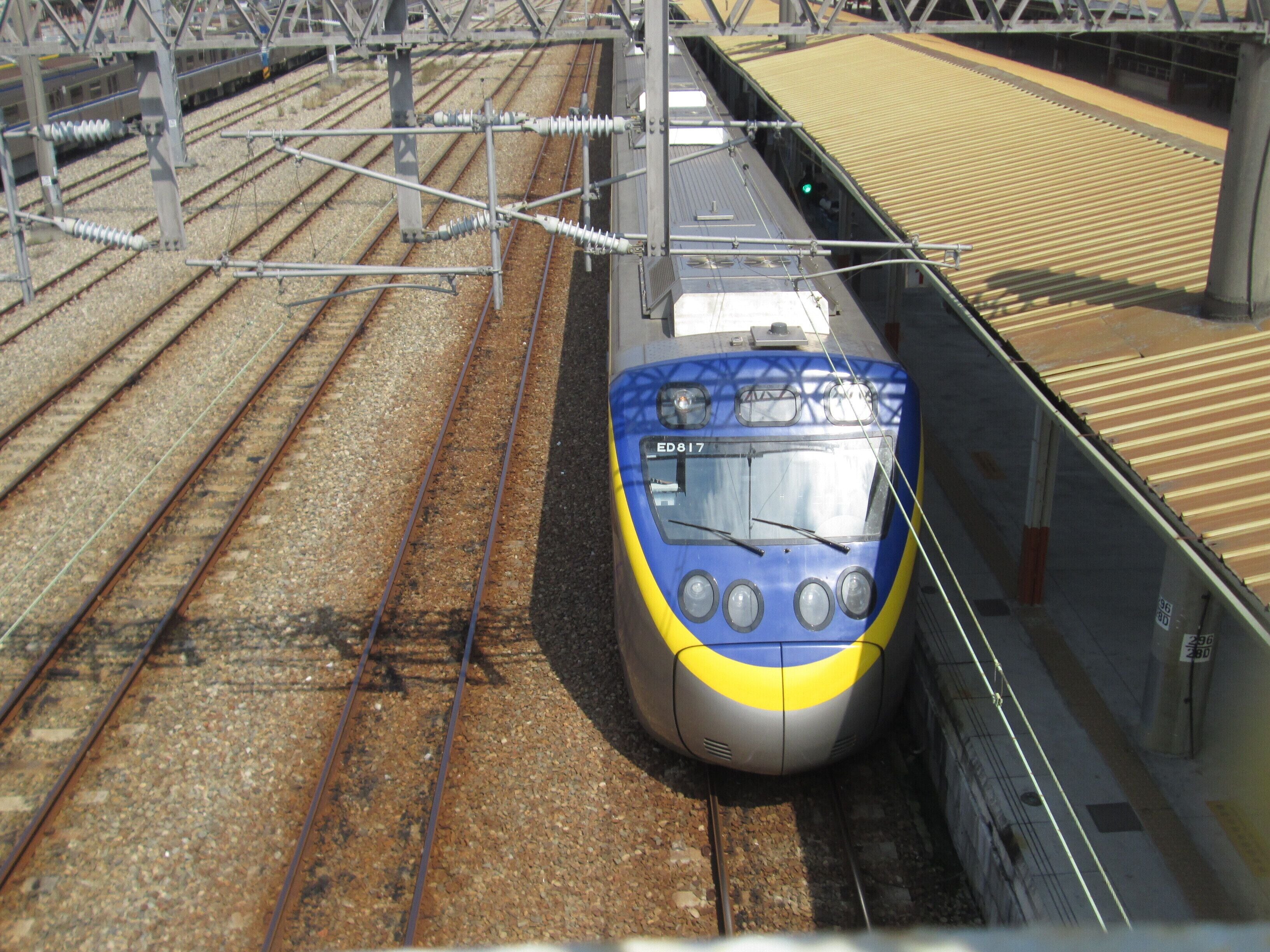 嘉義市 嘉義火車站 EMU800型電聯車ED817