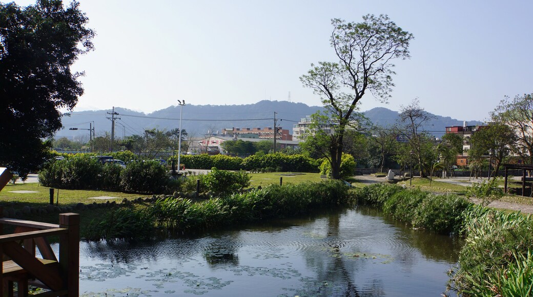 鶯歌礫間淨化場旁之生態池 Eco Pond Beside Yingge Gravel Water Treatment Plant