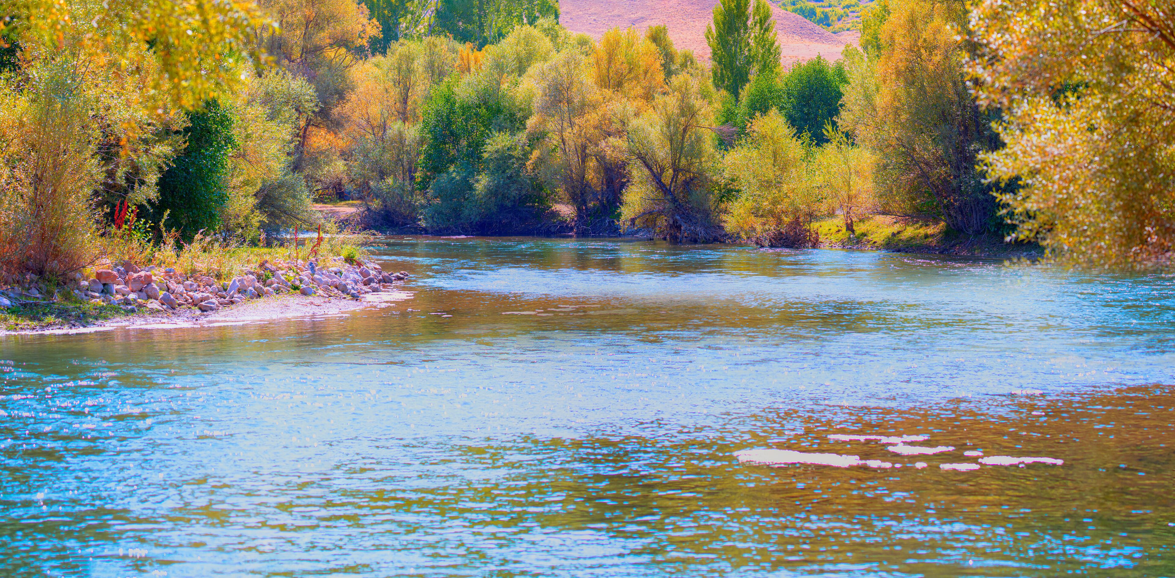Munzur mount and national park, Munzur river in Ovacik - Tunceli, Turkey
