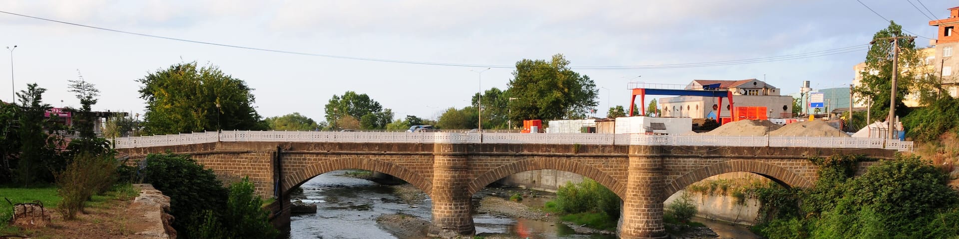 Located in Trabzon, Turkey, Degirmendere Bridge was built in 1891.
