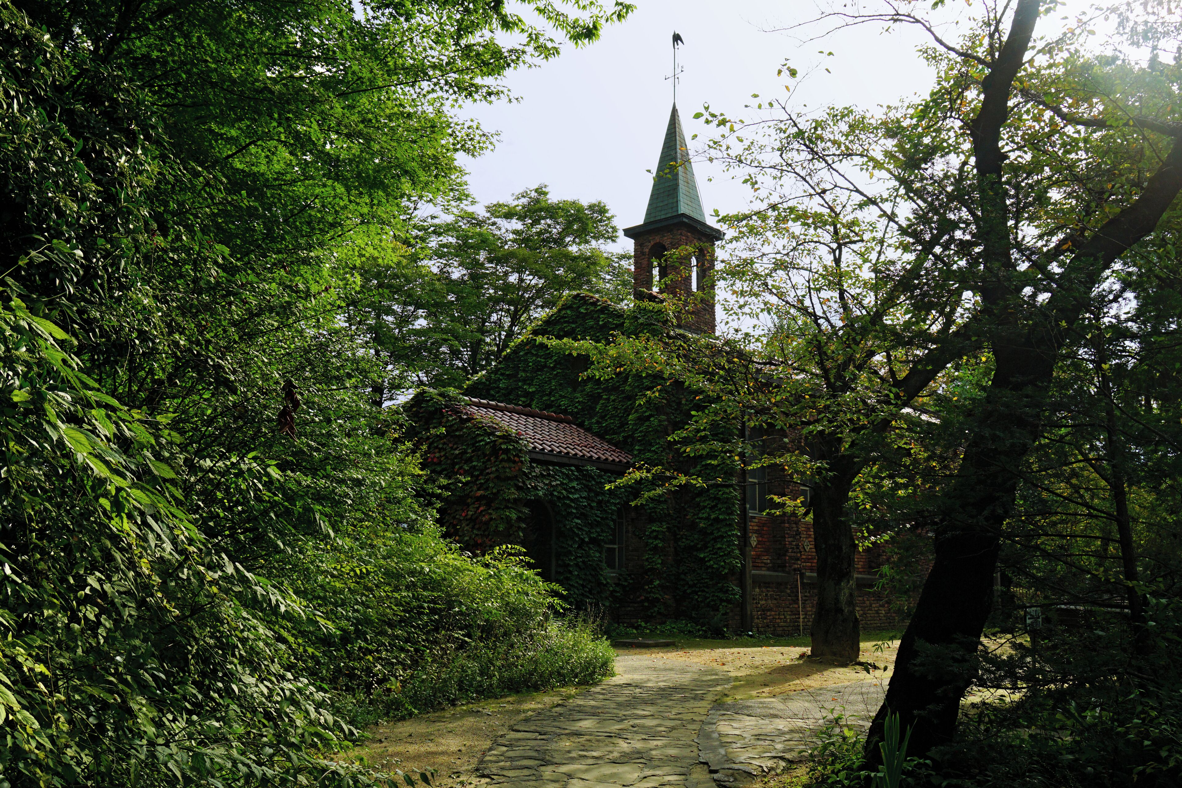 Rokuzan Art Museum in Azumino, Nagano prefecture, Japan