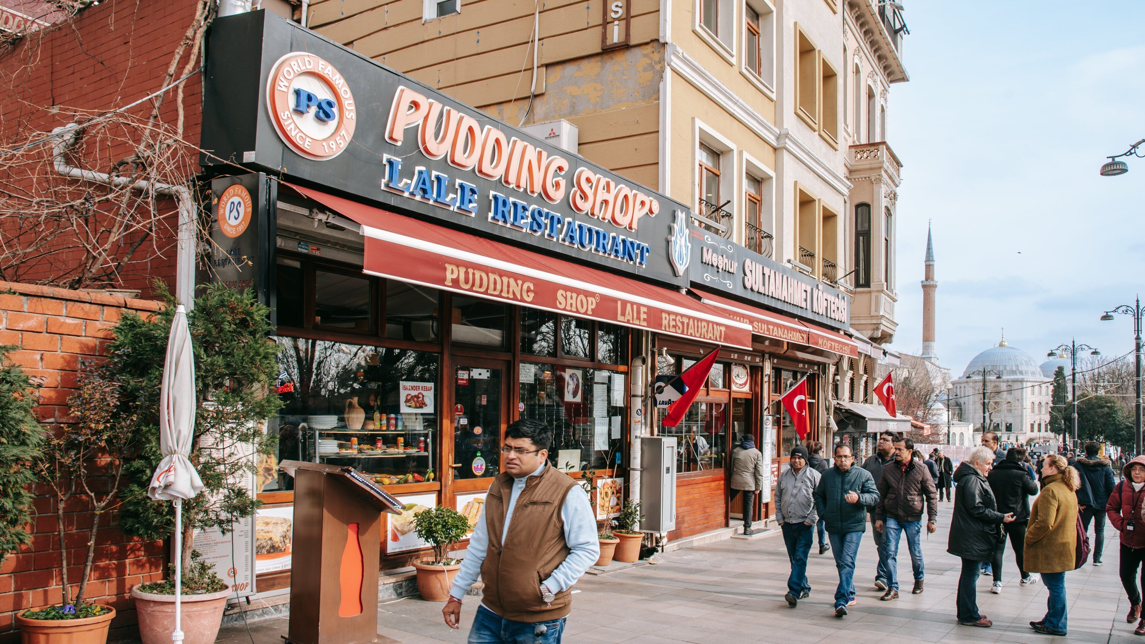 Eminönü which includes signage and street scenes