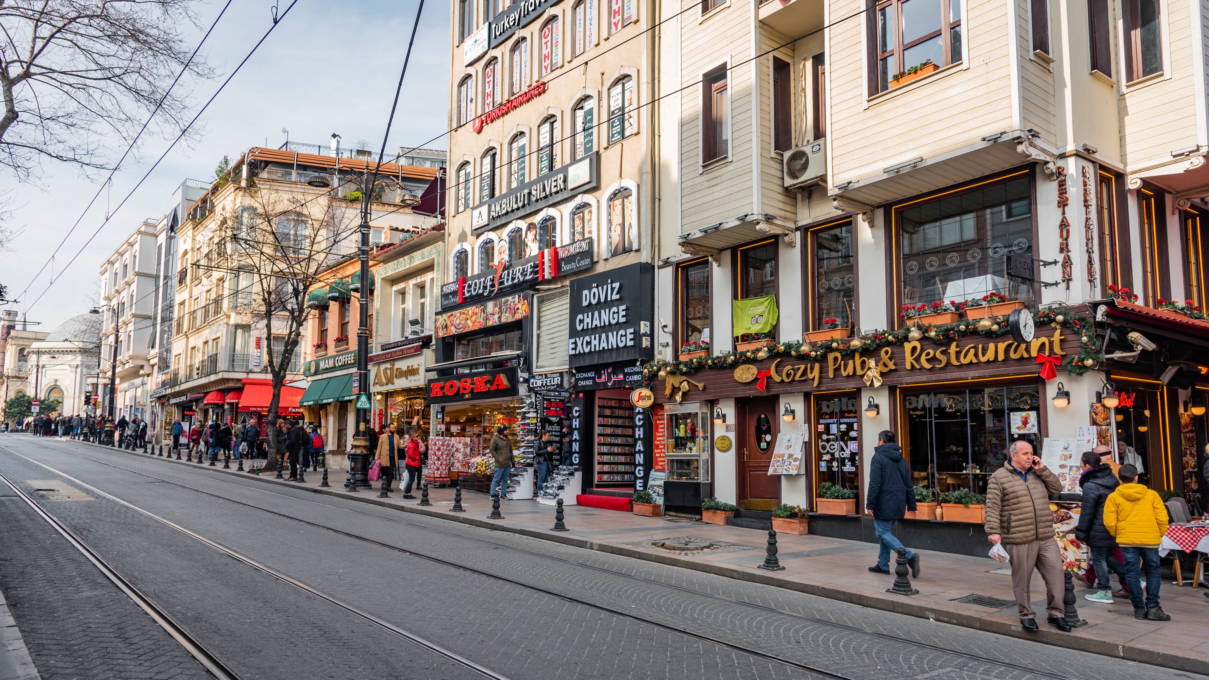 Eminönü featuring street scenes