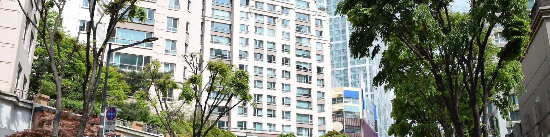 High class residential area in Jeoungja-dong, Bundang-gu, Seongnam City, South Korea