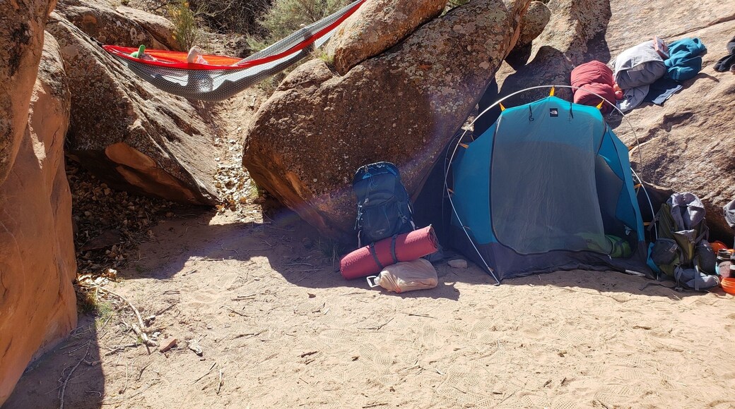 Bridges, waterfalls, free camping what more could you ask for?