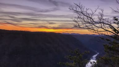 Beauty Mountain Sunset in February