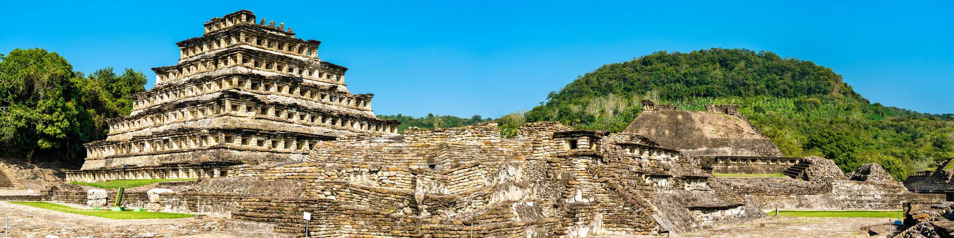 El Tajin, a pre-Columbian archeological site in southern Mexico