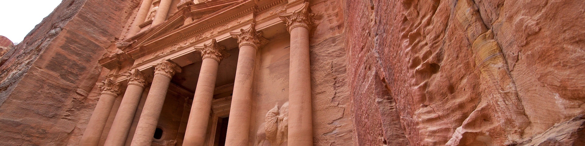 Wadi Musa featuring heritage architecture and a gorge or canyon