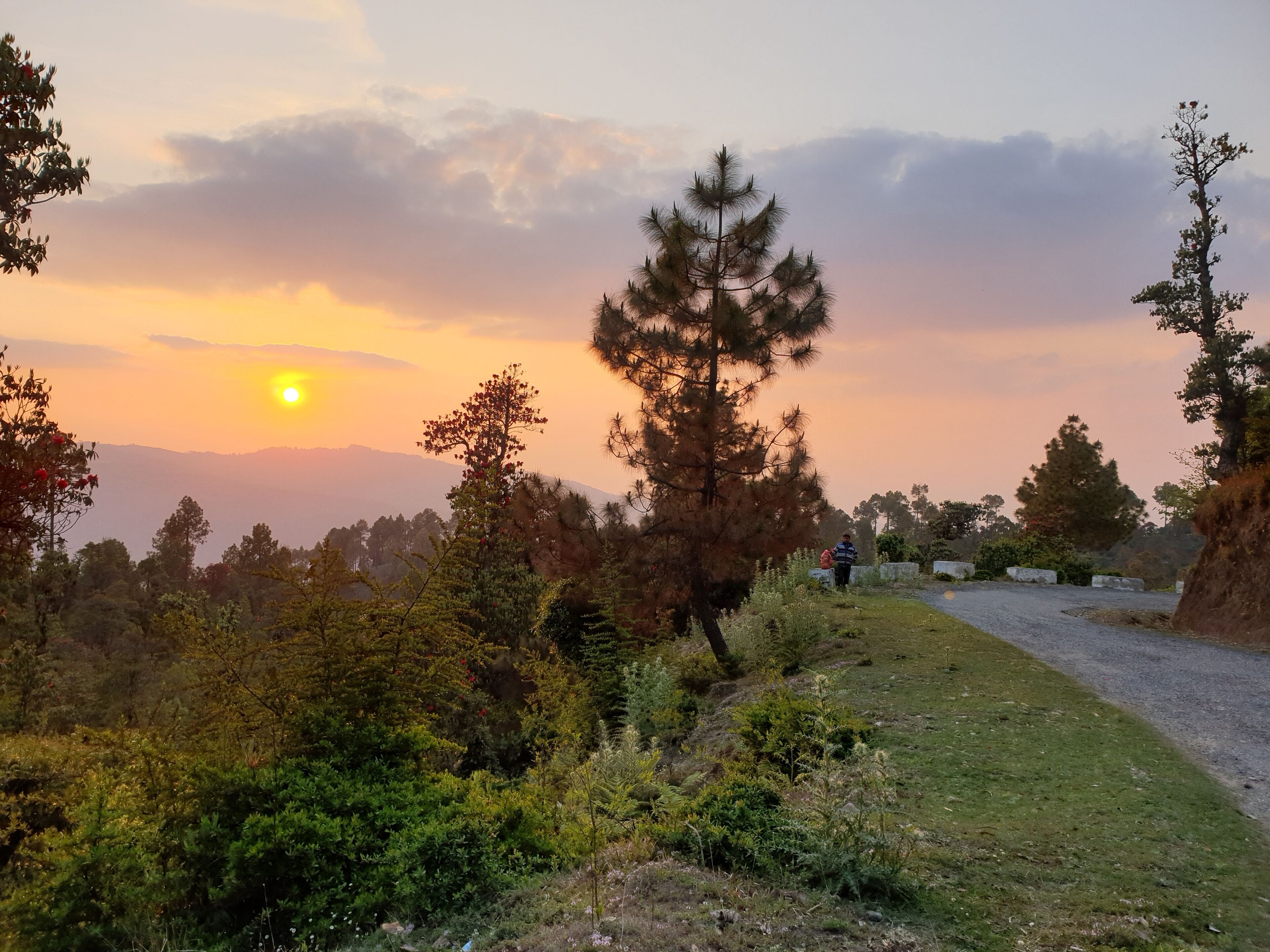 Beautiful sunset view . #livecookinginjungle #lifeatexpediagroup