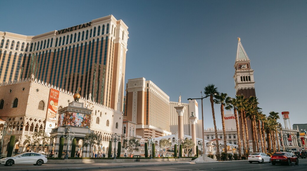 The Venetian Casino featuring a city