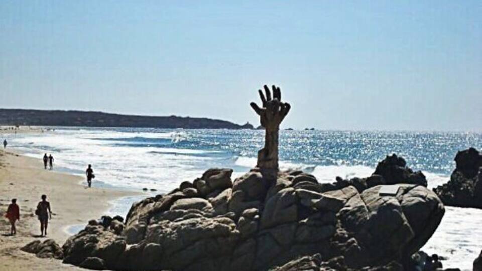 Playa Zicatela in Puerto Escondido, Mexico is one of the best surfing spots in the world.