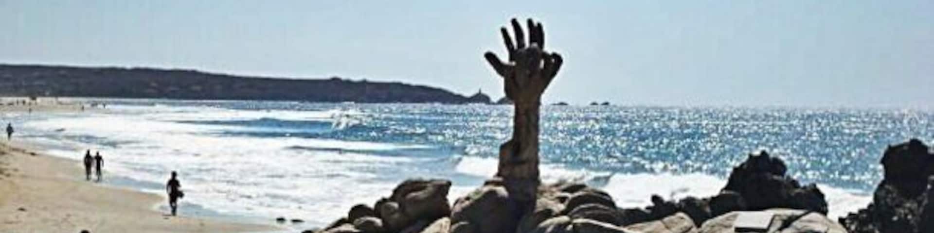 Playa Zicatela in Puerto Escondido, Mexico is one of the best surfing spots in the world.