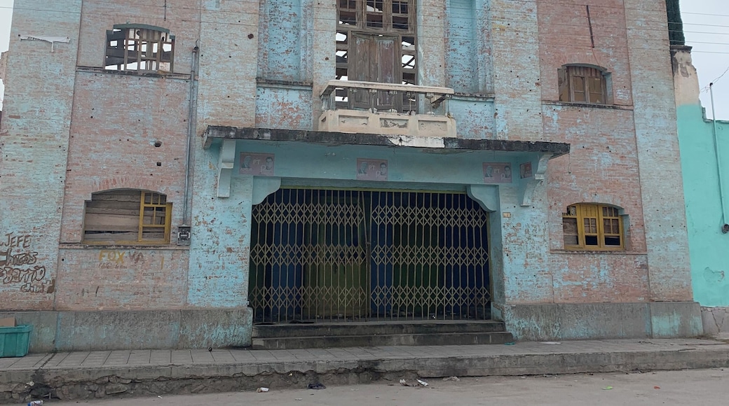 Cool, old abandoned theatre. #history