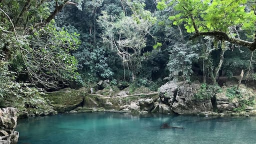 El Nacimiento de Tambaque, Aquismon, en San Luis Potosí México