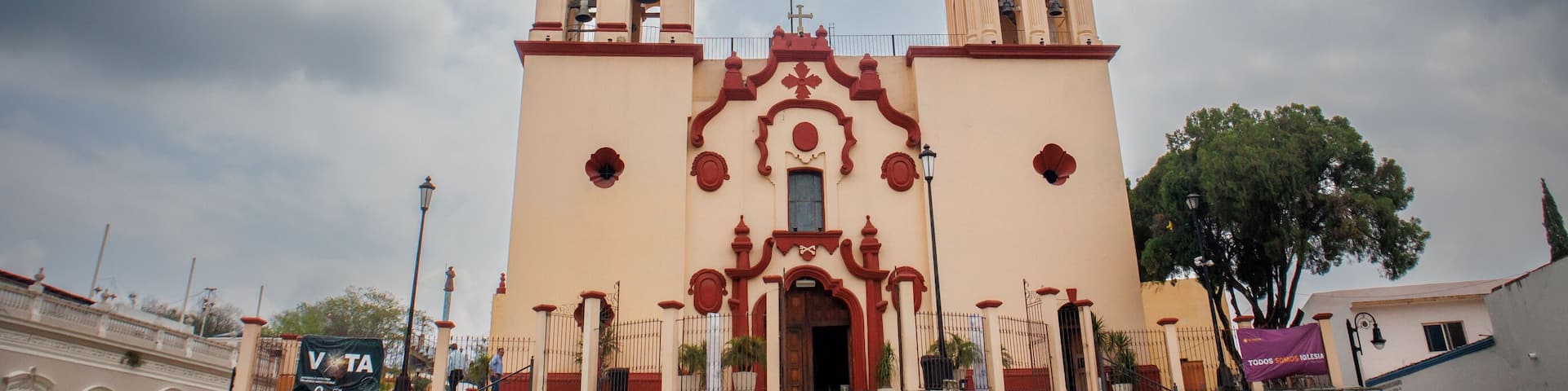 Parroquia de Santiago Apóstol, pueblo magico, santiago, monterrey nuevo leon