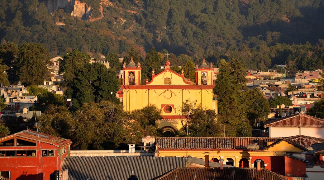 Streets and Buildings of San Cristobal de las Casas In Chiapas, Mexico