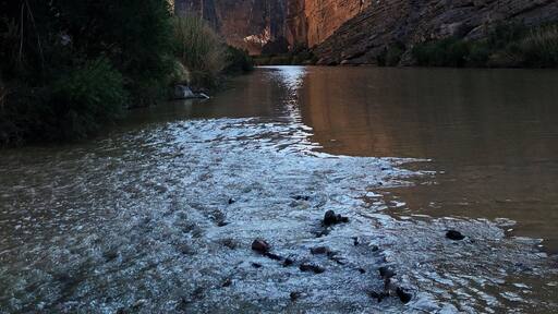Recently taken up kayaking and have enjoyed the different perspective I get from the water. Recently took a 24 mile trip down the Rio Grande. We made it out of the canyon as the sun was setting and had a fantastic view of the canyon behind us. #nationalparks #nature