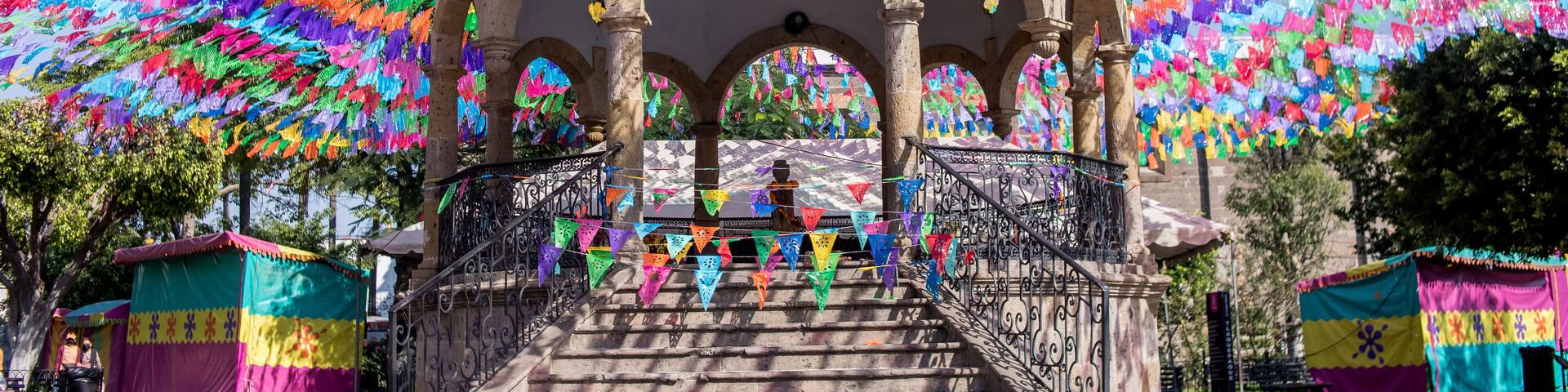 dia de muertos en el pueblo mágico de tlaquepaque jalisco méxico