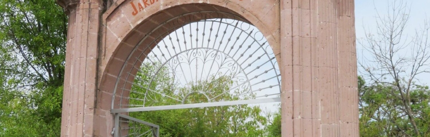entrance to Jardin San Marcos, Aguascalientes, mexico
