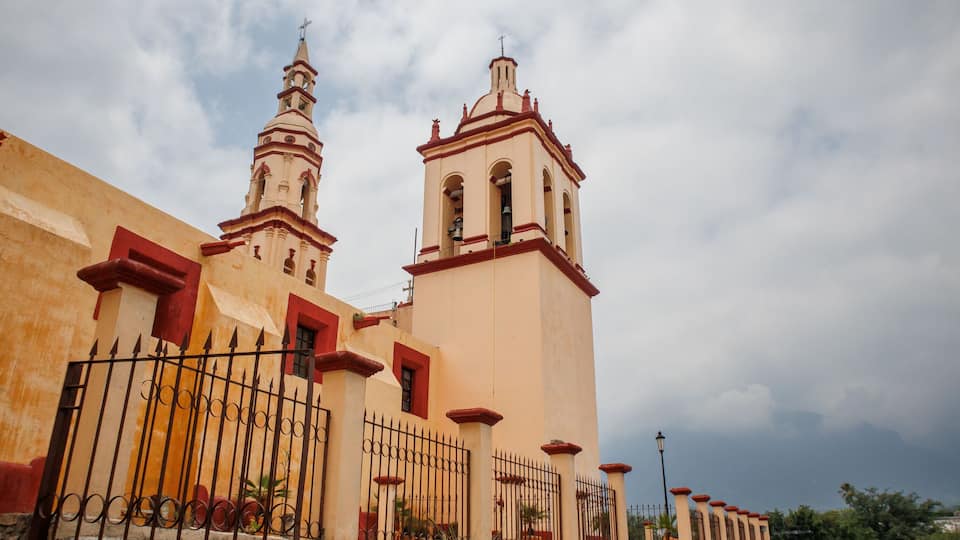 Parroquia de Santiago Apóstol, pueblo magico, santiago, monterrey nuevo leon