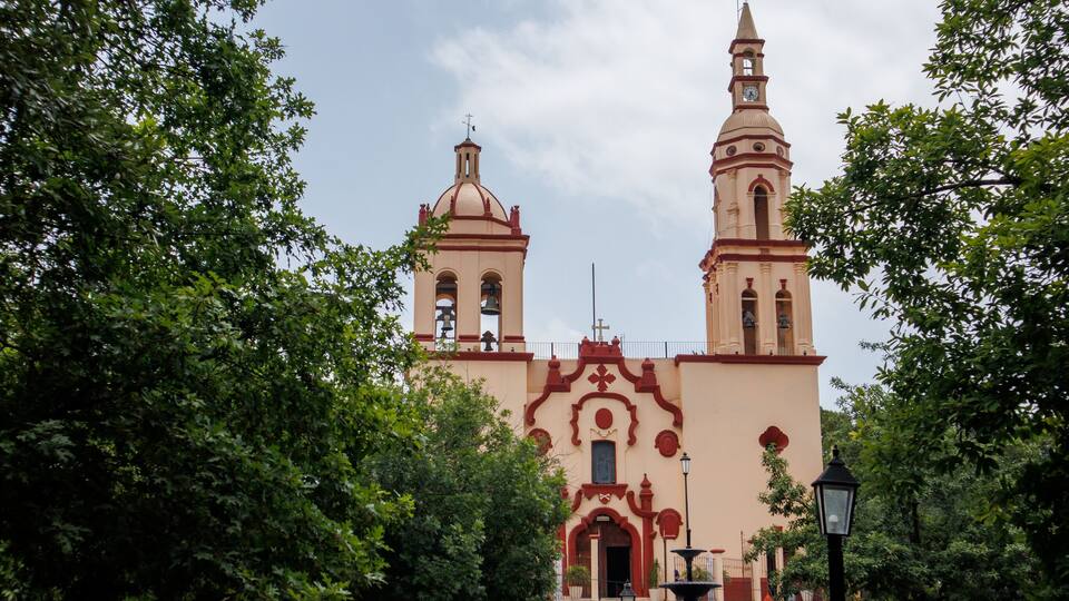 Parroquia de Santiago Apóstol, pueblo magico, santiago, monterrey nuevo leon