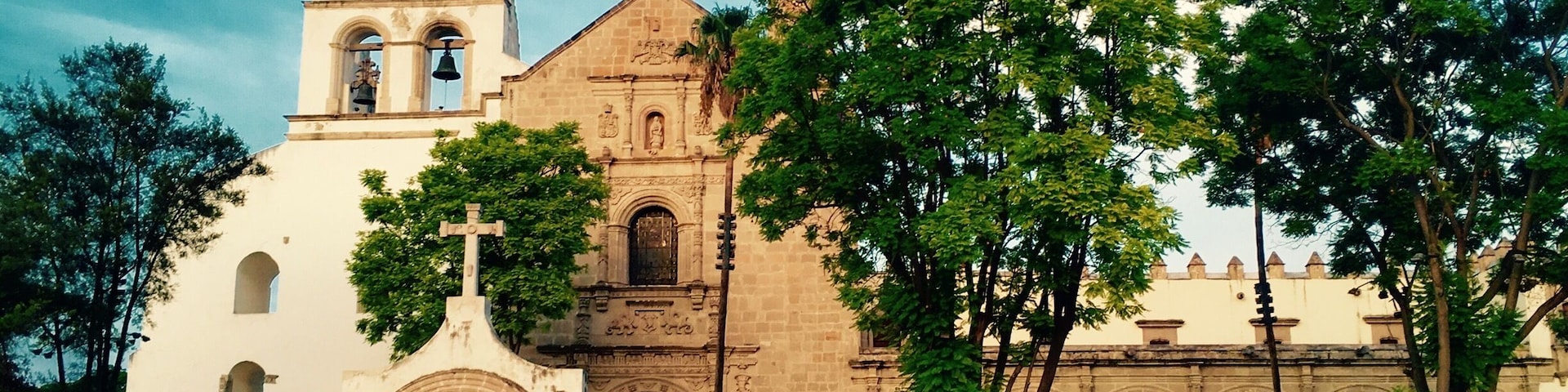 Beautiful church on a beautiful evening.