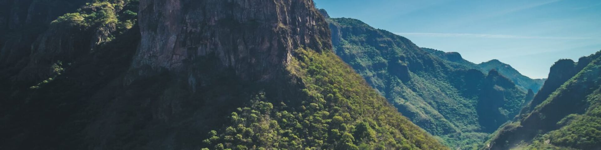 Stunning landscapes are a constant all along El Chepe's route.