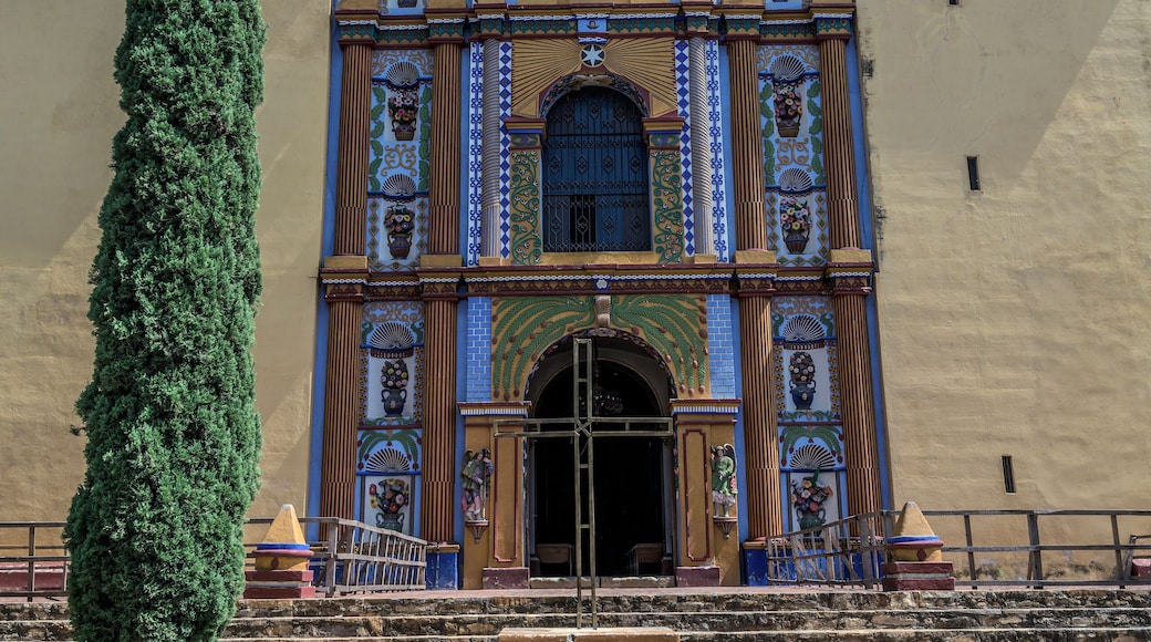 Church at Ocotlan de Morelos Oaxaca Mexico