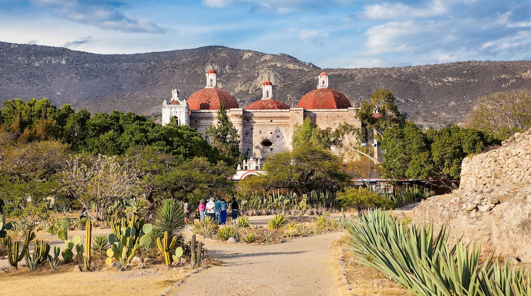 San Pablo Church In Mitla, Oaxaca, Mexico.