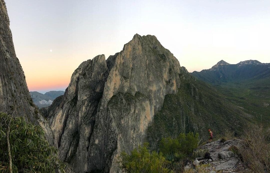 Sunset during the rappel down off Time Wave Zero, 2300 ft of bolted climbing. This photo is from about 800 ft up. 🤘
I’m excited to enter my photo into this contest. I’ve been traveling in my van for about a year now so it was hard to choose which photo to enter. But this is definitely one of the top photos that has also been a highlight climb during my travels so far. #adventure #climbing #climbtime