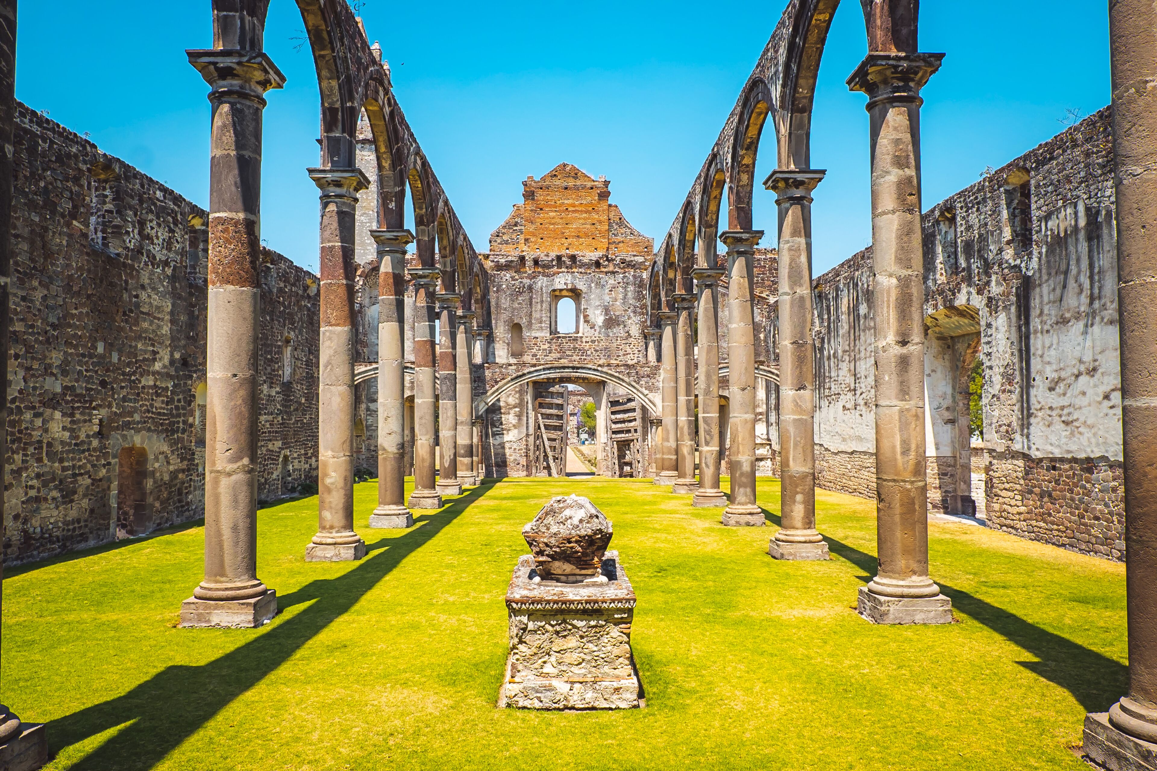 Stone Town "Tecali de Herrera" in Puebla, Mexico