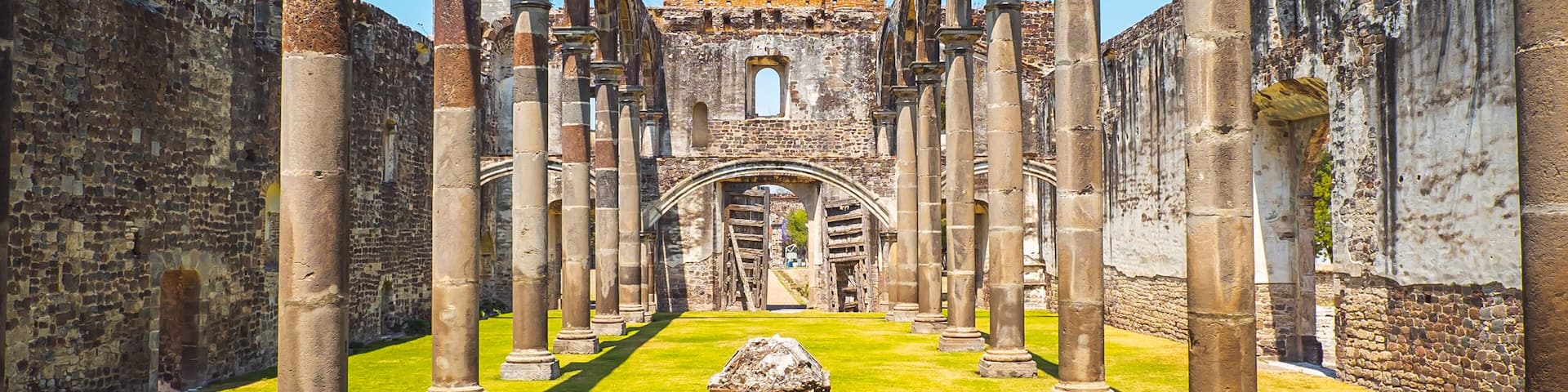 Stone Town "Tecali de Herrera" in Puebla, Mexico