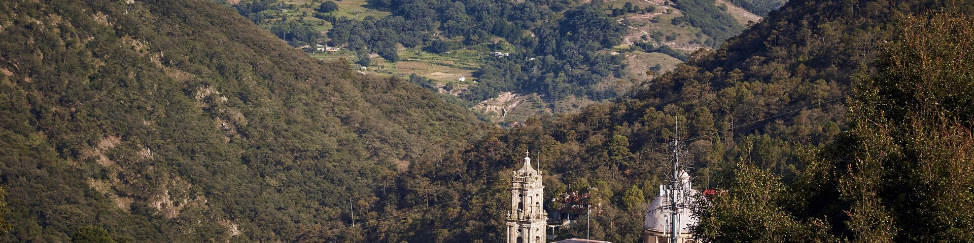 Beautiful landscape of the magical town of Mineral del Chico and its surrounding mountains in Hidalgo Mexico on a sunny morning; Shutterstock ID 1198232593; Purchase Order: -