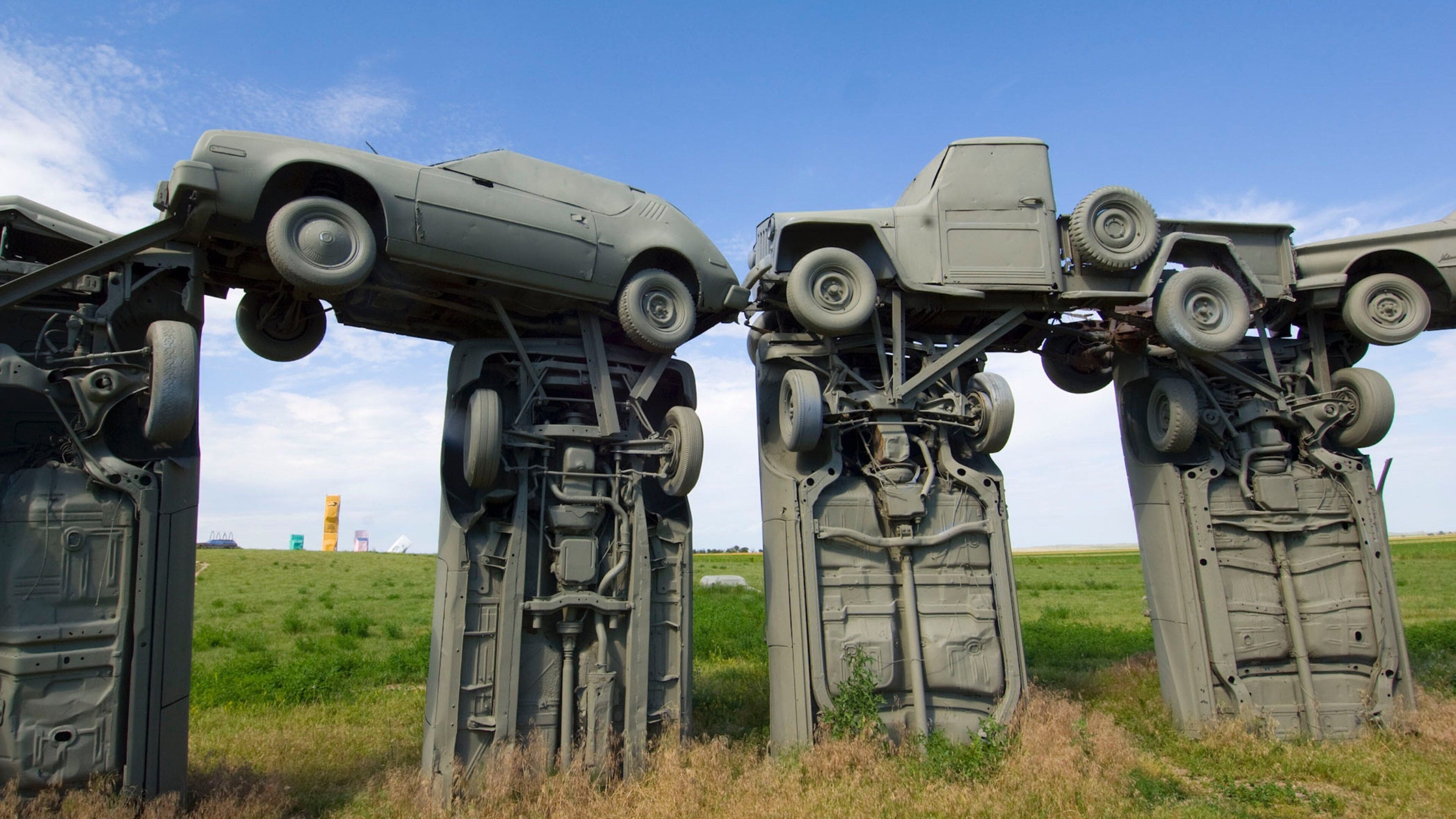 Oostelijk Nebraska inclusief kunst en een monument