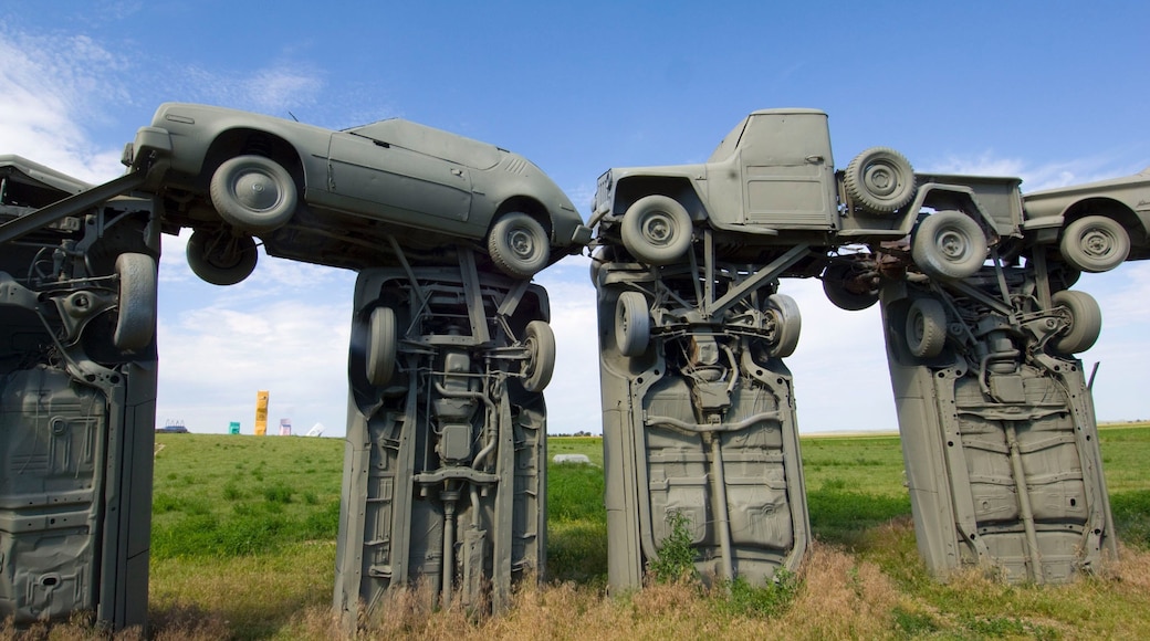 Eastern Nebraska which includes art and a monument