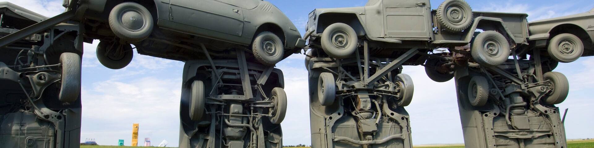 Eastern Nebraska which includes art and a monument