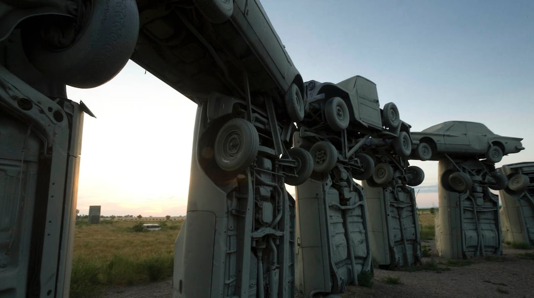 Nebraska Panhandle which includes art and a monument