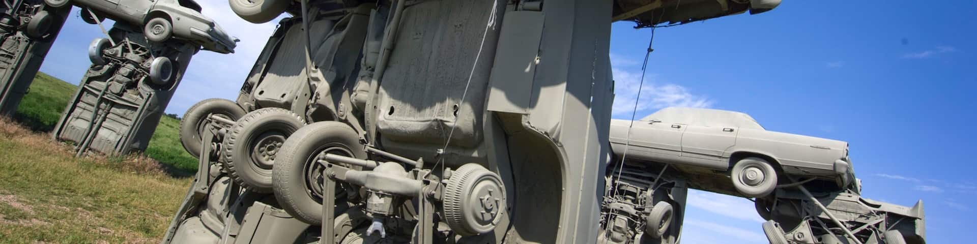 Carhenge showing outdoor art