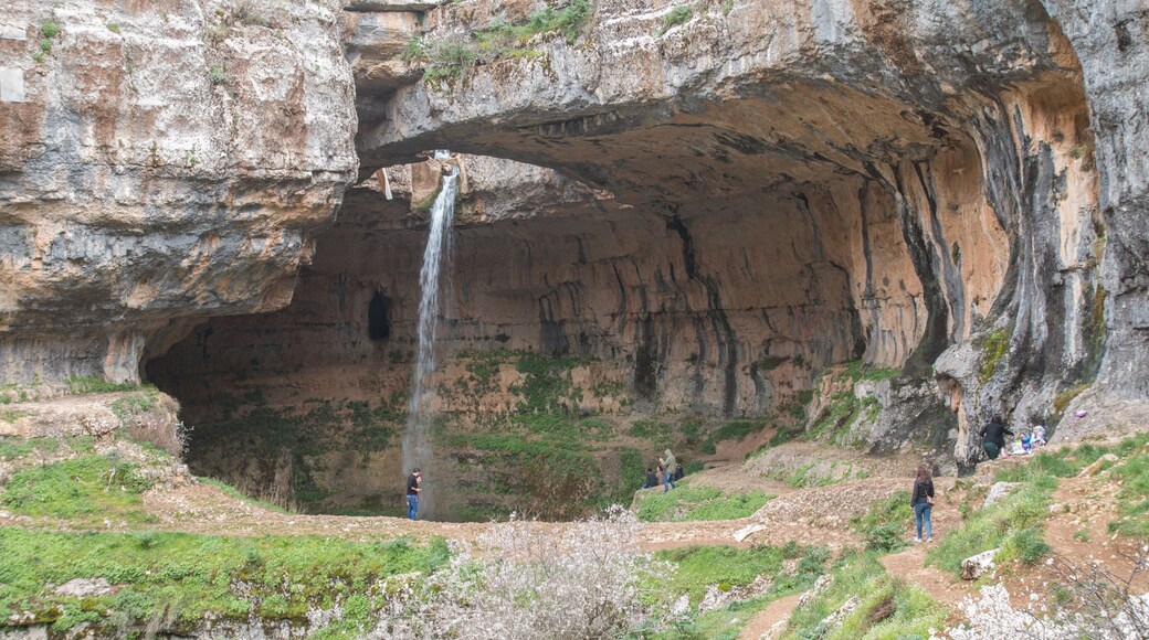 Balou Balaa waterfall (Baatara Gorge Waterfall), Tannourine, Lebanon, Middle East