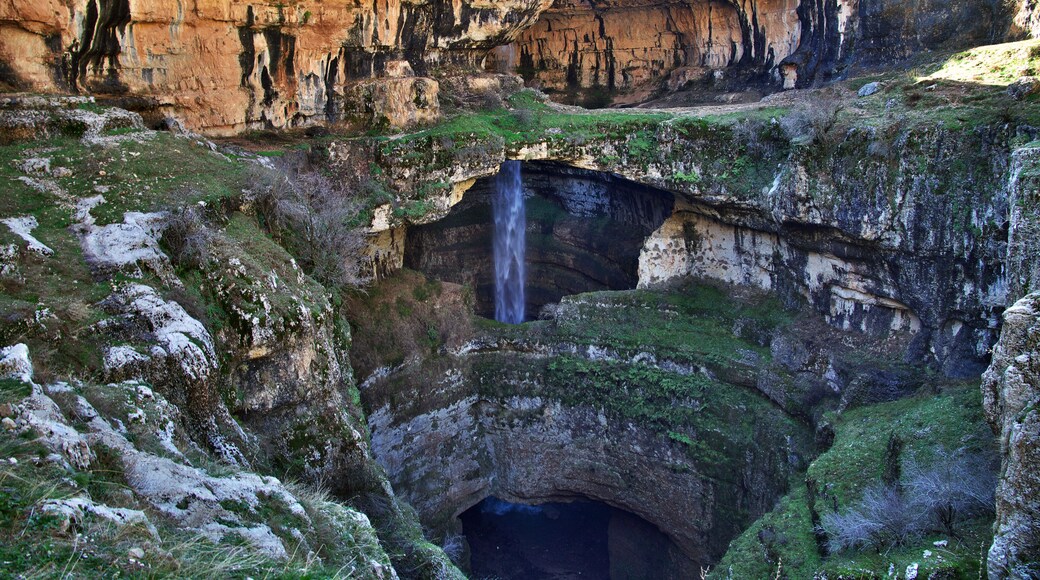 Baatara gorge waterfall, Lebanon